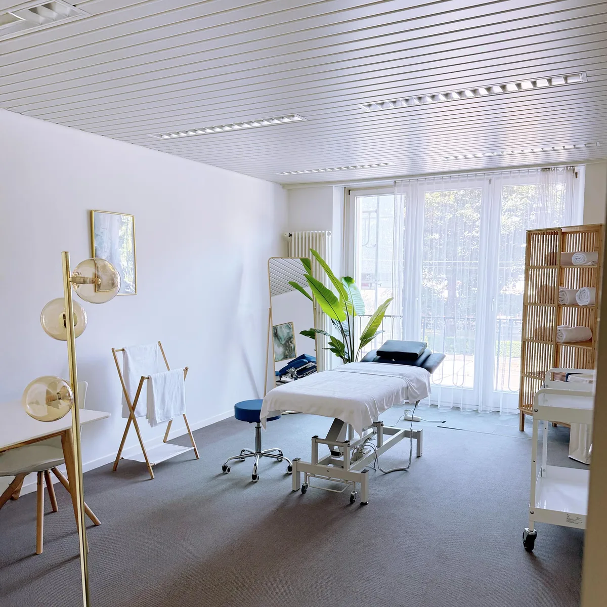 Praxisraum des Massage Zentrum Villmergen